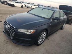 Salvage cars for sale from Copart Arcadia, FL: 2017 Audi A6 Premium Plus