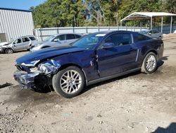 Salvage cars for sale at Austell, GA auction: 2012 Ford Mustang