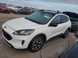 Carros salvage para piezas a la venta en subasta: 2020 Ford Escape SE Sport