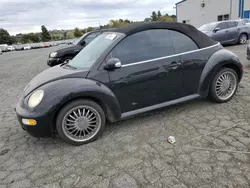 Salvage cars for sale at Vallejo, CA auction: 2005 Volkswagen New Beetle GLS