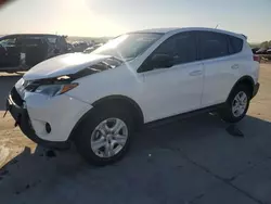 Salvage cars for sale at Grand Prairie, TX auction: 2013 Toyota Rav4 LE