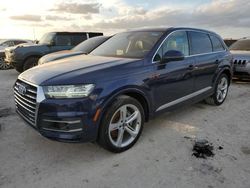 Salvage cars for sale at Arcadia, FL auction: 2019 Audi Q7 Prestige