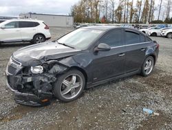 Salvage cars for sale at Arlington, WA auction: 2014 Chevrolet Cruze LTZ