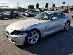 Salvage cars for sale at Wilmington, CA auction: 2006 BMW Z4 3.0SI