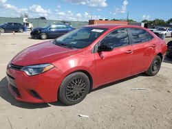 2015 Toyota Corolla L en venta en Homestead, FL