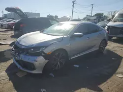 Salvage cars for sale at Chicago Heights, IL auction: 2019 Honda Civic Sport