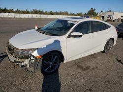 Salvage cars for sale at Fresno, CA auction: 2019 Honda Civic EX