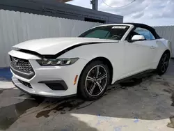 Ford salvage cars for sale: 2024 Ford Mustang