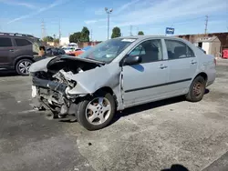 Salvage cars for sale at Wilmington, CA auction: 2008 Toyota Corolla CE