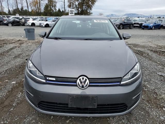 2019 Volkswagen E-GOLF SE