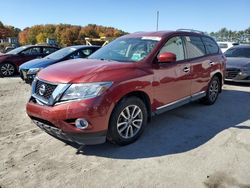 Nissan salvage cars for sale: 2016 Nissan Pathfinder S