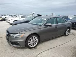 Salvage cars for sale at Arcadia, FL auction: 2012 Audi A6 Prestige