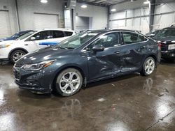 2018 Chevrolet Cruze Premier en venta en Ham Lake, MN