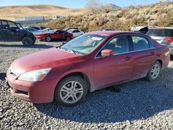 Vehiculos salvage en venta de Copart Reno, NV: 2007 Honda Accord SE