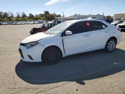 Toyota Corolla l salvage cars for sale: 2014 Toyota Corolla L