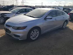 Chevrolet salvage cars for sale: 2018 Chevrolet Malibu LT