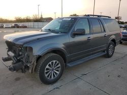 Salvage cars for sale at Oklahoma City, OK auction: 2017 Ford Expedition EL XLT