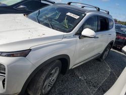 Salvage cars for sale at Riverview, FL auction: 2022 Hyundai Santa FE SEL