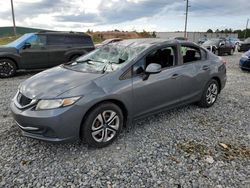 Salvage cars for sale from Copart Tifton, GA: 2013 Honda Civic LX