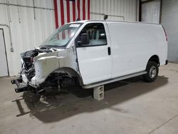 Salvage trucks for sale at Brookhaven, NY auction: 2023 Chevrolet Express G2500