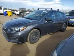 Subaru Impreza salvage cars for sale: 2019 Subaru Impreza