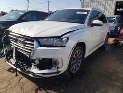 Salvage cars for sale from Copart Chicago Heights, IL: 2017 Audi Q7 Prestige