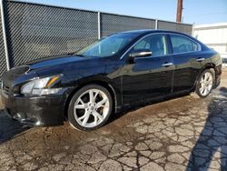 Nissan salvage cars for sale: 2012 Nissan Maxima S