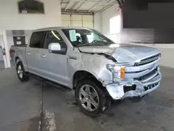 Buy Salvage Cars For Sale now at auction: 2018 Ford F150 Supercrew