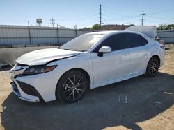 Salvage cars for sale at Chicago Heights, IL auction: 2024 Toyota Camry SE Night Shade