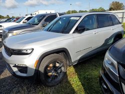 Salvage cars for sale at Riverview, FL auction: 2024 Jeep Grand Cherokee Limited