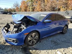 Salvage cars for sale at auction: 2017 Honda Civic EX