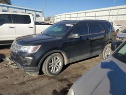 Salvage cars for sale at Anthony, TX auction: 2018 Ford Explorer XLT