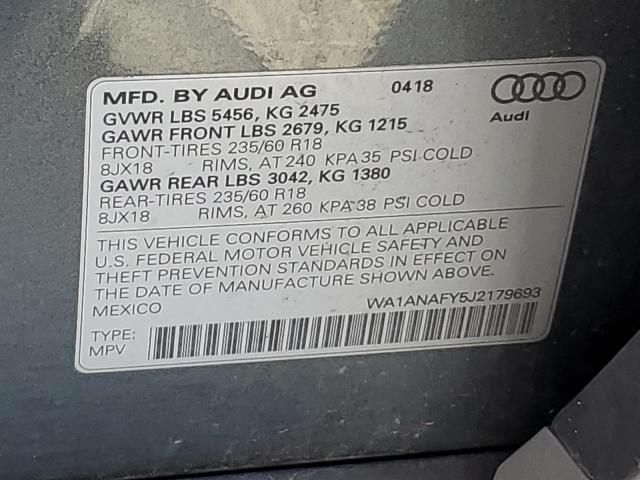 2018 Audi Q5 Premium