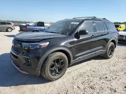 Salvage cars for sale at Houston, TX auction: 2022 Ford Explorer Timberline