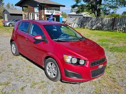 Chevrolet salvage cars for sale: 2012 Chevrolet Sonic LT