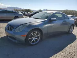 Salvage cars for sale at Las Vegas, NV auction: 2005 Infiniti G35