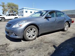 Salvage cars for sale at Albuquerque, NM auction: 2015 Infiniti Q40