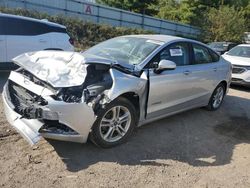 Salvage cars for sale at Davison, MI auction: 2018 Ford Fusion SE Hybrid