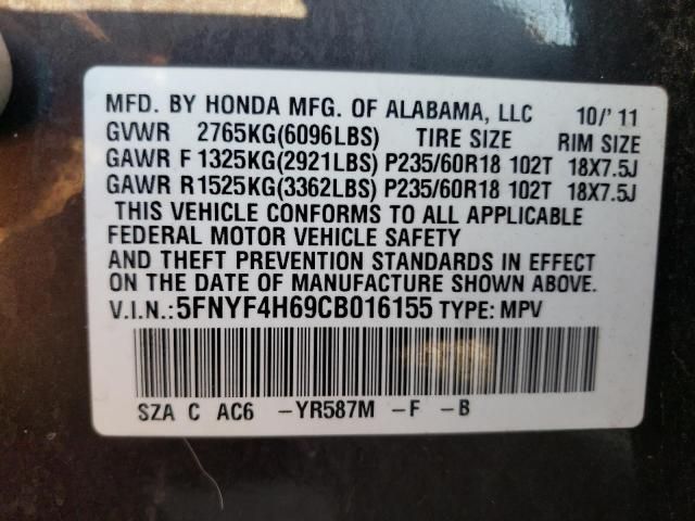 2012 Honda Pilot EXL