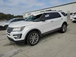 Salvage cars for sale from Copart Gaston, SC: 2017 Ford Explorer Limited