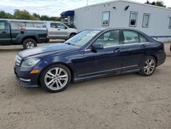 Mercedes-Benz salvage cars for sale: 2012 Mercedes-Benz C 300 4matic