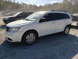 Salvage cars for sale from Copart Ellenwood, GA: 2017 Dodge Journey SE