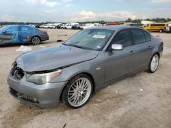 Salvage cars for sale at Houston, TX auction: 2004 BMW 530 I