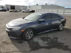 Salvage cars for sale at Vallejo, CA auction: 2016 Honda Civic EX