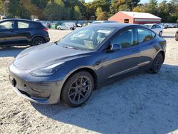 Salvage cars for sale at Mendon, MA auction: 2023 Tesla Model 3