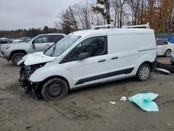 Salvage trucks for sale at Candia, NH auction: 2019 Ford Transit Connect XL