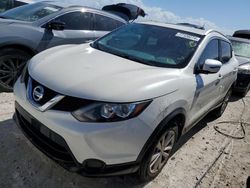 Nissan salvage cars for sale: 2017 Nissan Rogue Sport S