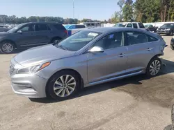 Vehiculos salvage en venta de Copart Dunn, NC: 2016 Hyundai Sonata Sport