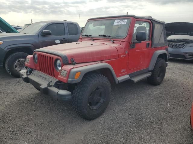 2005 Jeep Wrangler / TJ Sport