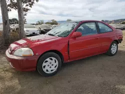 Honda Civic salvage cars for sale: 1997 Honda Civic HX